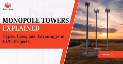 Monopole Towers Explained: Types, Uses, and Advantages in EPC Projects