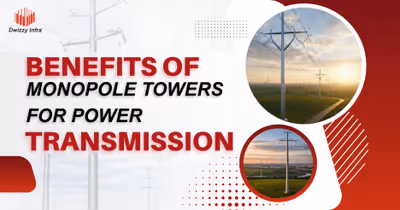 Benefits of Monopole Towers for Power Transmission